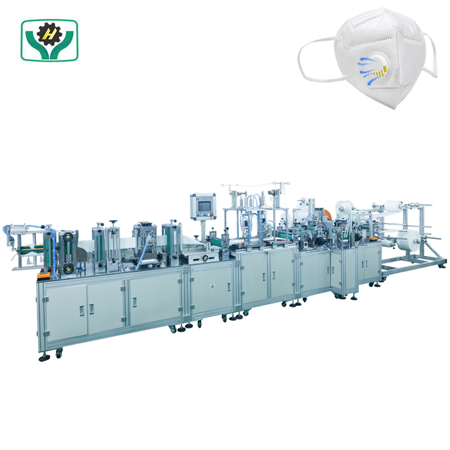 Automatic High Speed Folding Mask Machine