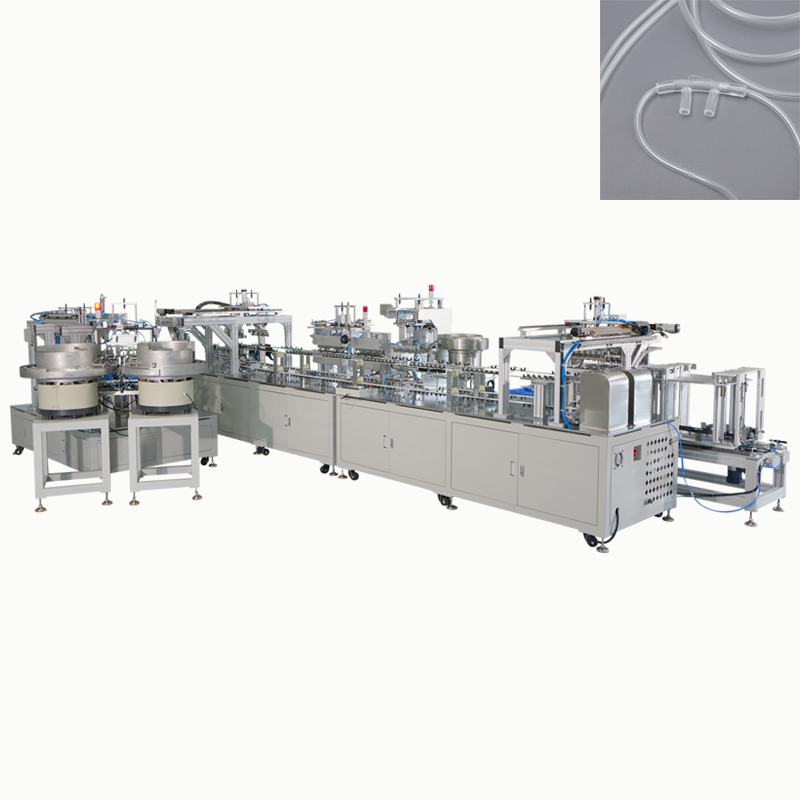 Hxl Automatic Assembly Machine For Nasal Oxygen Tube