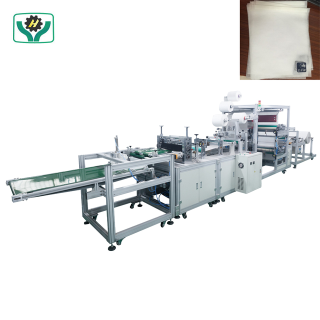 Automatic Non Woven Headrest Cover Making Machine