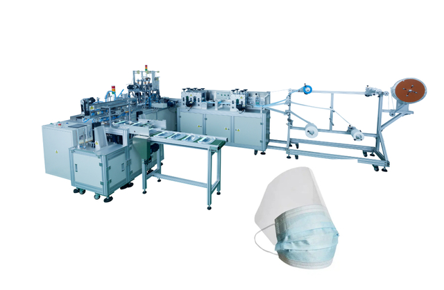  Fully Automatic Flat Face Mask Protective Lens Machine