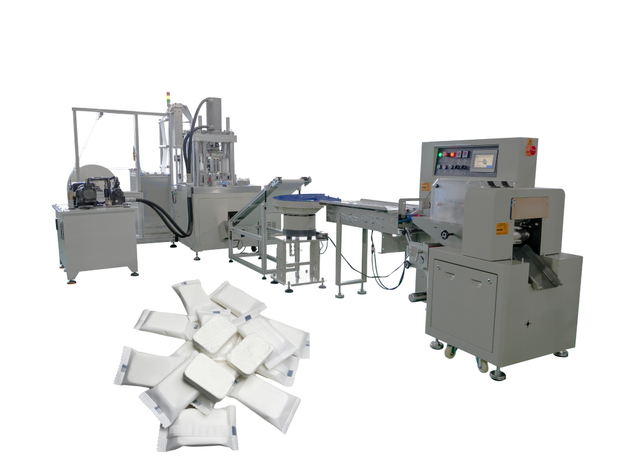 HY200S-01I Square Towel Compression with Pillow Packaging Machine