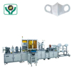 Automatic ear loop folding mask making machine