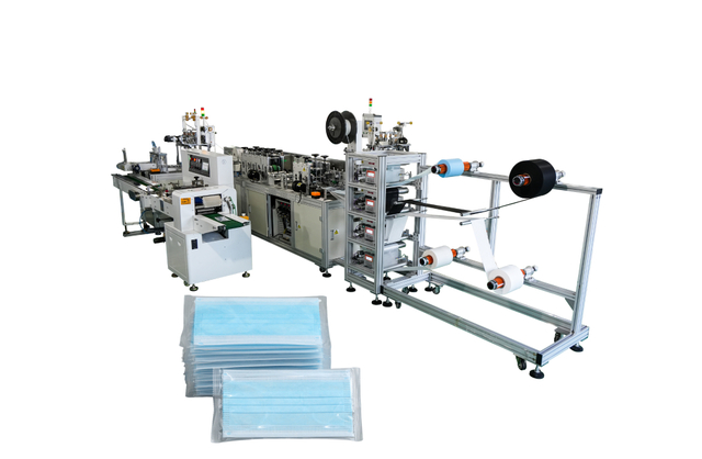Disposable Flat-Positioning Mask Packaging Machine