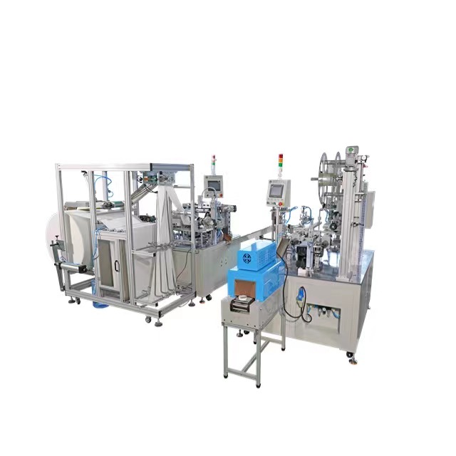Automatic Compressed Bath Towels Shrinking Packaging Machine