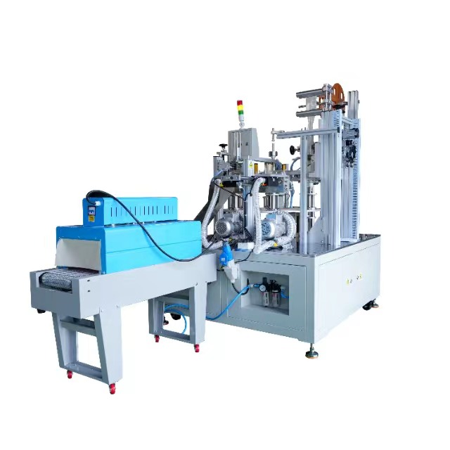 Automatic Disposable Compressed Towel Making And Shrinking Packaging Machine