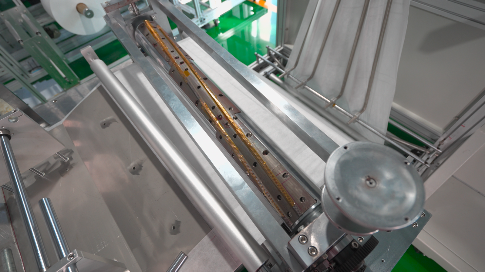 Automatic pillow case making machine