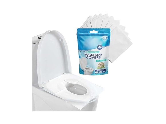 Disposable toilet seat cushion